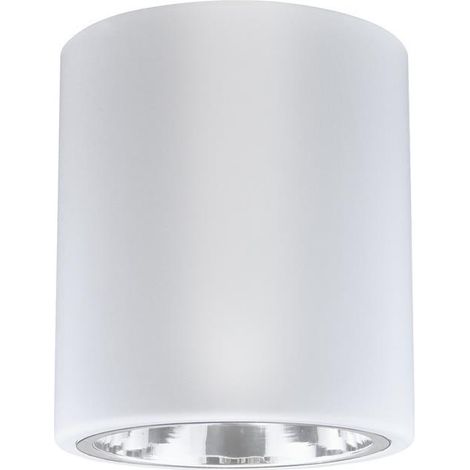 Luminaria de superficie redonda de metal blanco de 13 mm, 1xE27, Jupiter 307187, Polux (1/3)