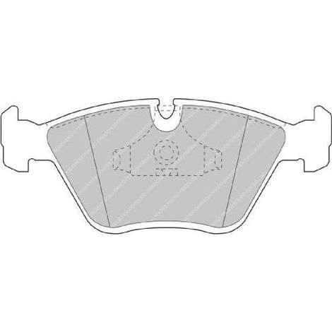 Plaquettes de frein Ferodo DS2500 avant pour BMW M3 3.0 3-C 24V M3 09.90 - 03.95 etrier ATE