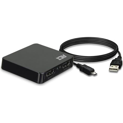 ACT 1 x 2 HDMI-Splitter, 4K @ 30 Hz, USB-gespeist (1/3)