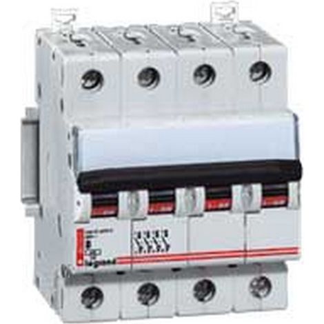 Legrand 006564 Magneto-therm DX 6000 circuit breaker - Lexic screw - 4P - 400 V - 20 A - curve C