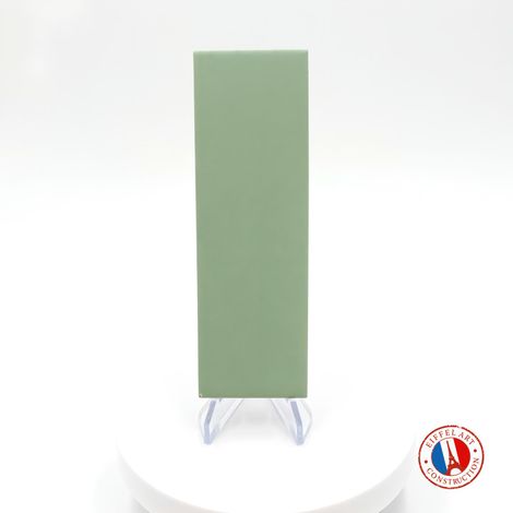 Aelle - Carrelage sol / mur briquette rectangulaire uni vert menthe mate 5X15 cm FÄRGBLOCK MATT MENTA FGB119M - Vendu par boîte de 0,60 m² (1/5)