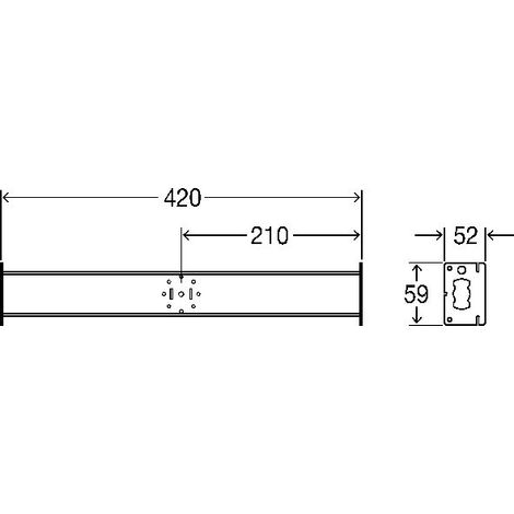 VIEGA 815042 Armaturenträger Prevista Dry Plus (1/3)