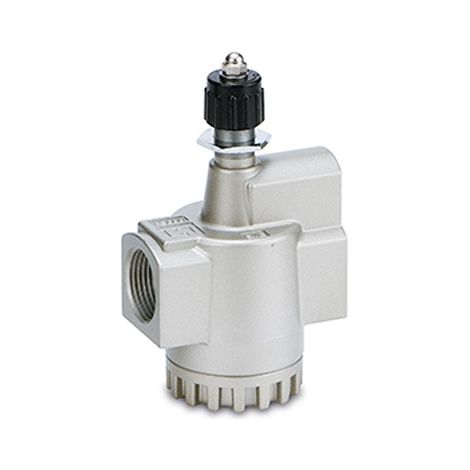 Raccord silencieux et réducteur d'échappement SMC EAS, R 1/2, 6mm ( Prix pour 1 )