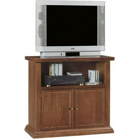 Mobile porta TV legno arte povera 2 ante