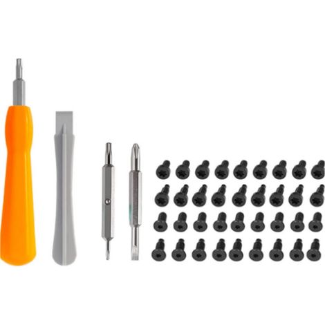 Kit De Tournevis Pour Sonnette Connectée - 44 Pièces Dont 4 Embouts Torx T6 T15 Double-Extrémité - 40 Vis De Sécurité - Boîte En Plastique (1/5)