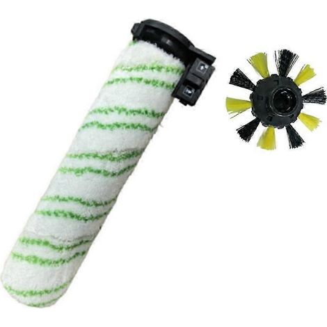 Brosses de rechange (rouleau et brosses latérales) pour aspirateurs Kärcher FCV4, compatibles avec les parquets massifs et les sols durs. (1/5)