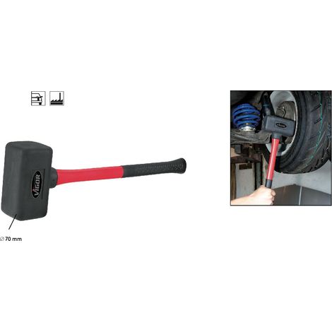 Vigor V2235 Maillet en caoutchouc 2500 g 1 pc(s)