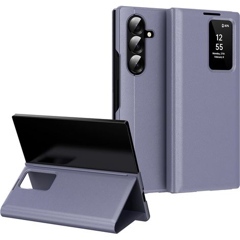Samsung Galaxy Z Fold7 Smart View Wallet Case, Lila (1/5)