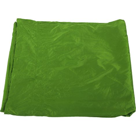 Hamac de camping portable en parachute avec sac de rangement et mousqueton pour activités de plein air, vert gazon (1/5)