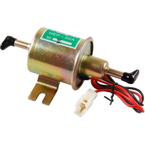 High-Performance 12V Electric Fuel Pump in Metal for Petrol and Diesel – Universal and Robust (1/5)