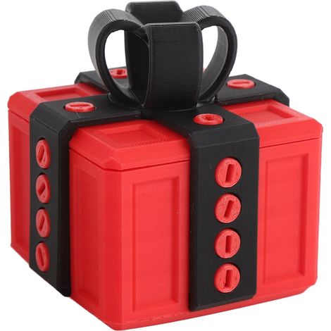 Caja Sorpresa - Caja Rompecabezas Rotativa 3D Impresa - Para Regalos Divertidos o Decoración de Oficina - 20 Tornillos Realistas - 1 Unidad (1/5)
