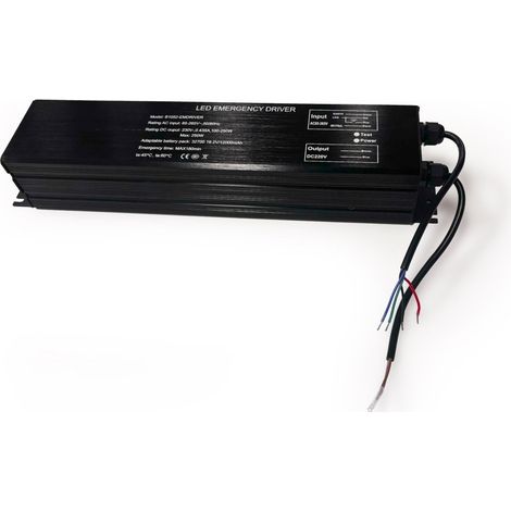 Driver LED Para Emergencia - Salida 100/250W - 3h Autonomía