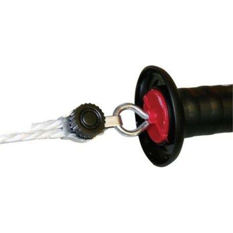CONNETTORE MANIGLIA FILO CORDA ELETTROR AKO KERBL - ACCIAIO INOX CF=PZ 4 - 1 confezione