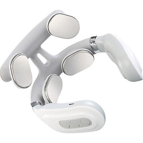 Appareil de massage électrique intelligent pour la nuque et les épaules, appareil de massage portable à plusieurs niveaux, soulage la douleur, favorise la circulation sanguine, compact et facile à uti