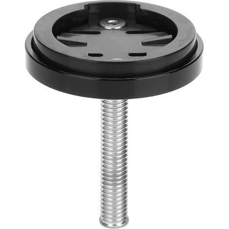 Capuchon de Potence pour Support Vélo Ordinateur et Montre GPS, Compatible Garmin Bryton Cateye (Noir) (1/5)