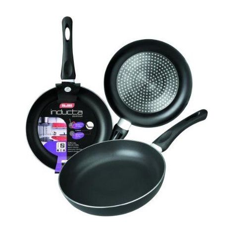 Set poêles à frire Ibili aluminium antiadhésif 18 20 24 cm
