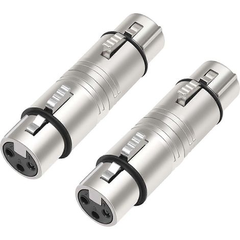 Adaptateur femelle-femelle 3 broches vers femelle 3 broches, adaptateur, 3 broches (genre) (1/5)