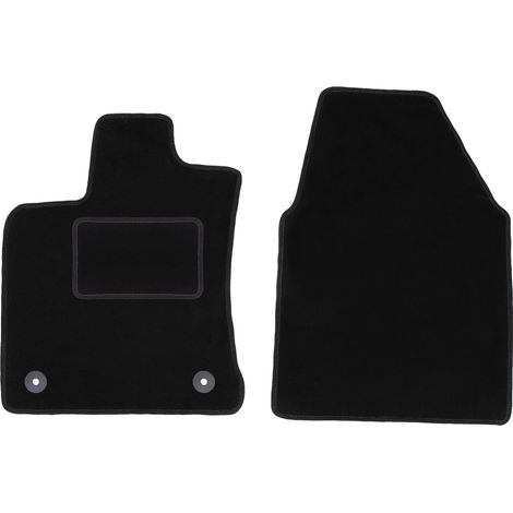 Tapis avant noirs pour : Nissan Qashqai J10 I crossover (2006-2013)