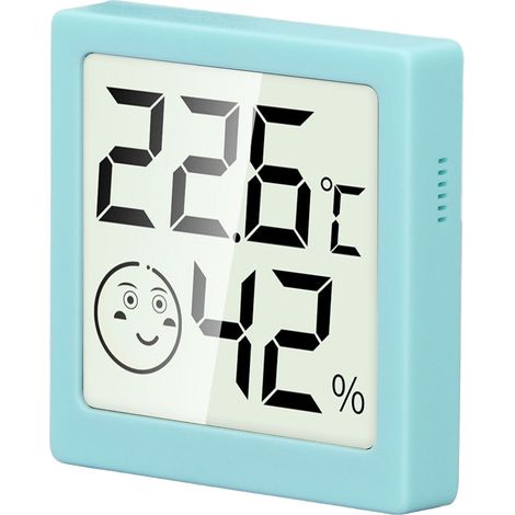 Hygrometer-Thermometer mit 4,5-Zoll-LCD-Anzeige, hochpräzises Temperatur- und Feuchtigkeitsmessgerät für Babyzimmer (1/5)