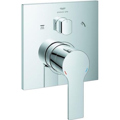 Grohe Allure Mitigeur monocommande 3 sorties avec inverseur Chrome, 29176001