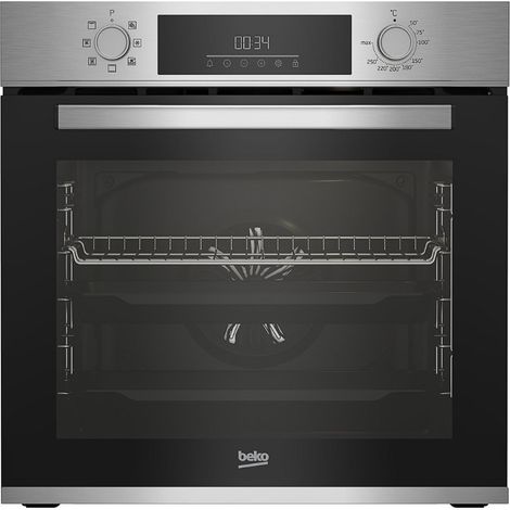 Beko – Four encastrable 72L – 8 fonctions cuisson – Aeroperfect 3D – nettoyage vapeur SteamShine – sécurité enfant – BBIM12300X