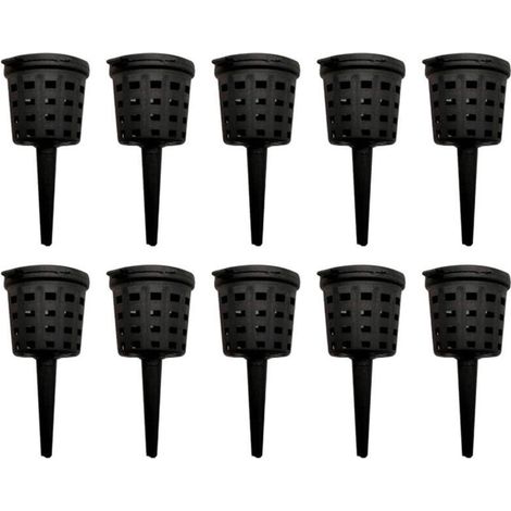 10pcs / Set d'engrais Couvercle Panier Bonsai Plantation pépinière d'engrais Boîte à Outils Automatique Jardinage Fournitures de Jardinage Pépinière Automatique fertilisation Engrais Box (1/5)