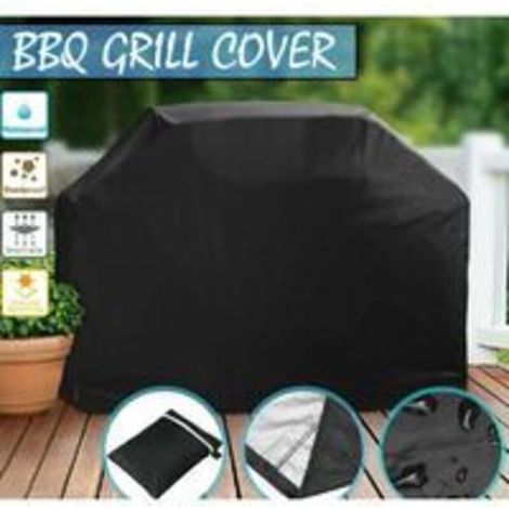 Outdoor-Grillabdeckung, 210D Polyester, Sonnenschutzabdeckung, 100 x 60 x 150 cm