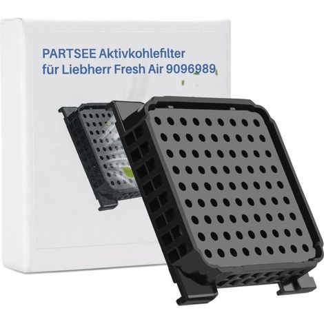 Filtre à charbon actif pour réfrigérateur Liebherr 9096989 9882429 9882460 988246000. filtre à air frais pour 7440021-00 avec charbon actif pour réfrigérateur filtre (noir. 1 pièce) (1/5)