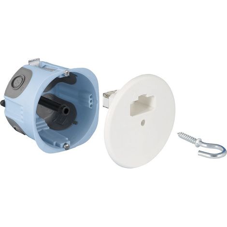 Eur Ohm – Boîte d'encastrement DCL étanche – Air'métic Ø85mm – Pour chantiers humides et espaces confinés – Installation facile et rapide