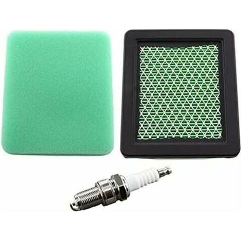 Filtre à Air avec Préfiltre et Bougie d'Allumage pour Tondeuses Honda HRG415, HRG465, HRX426, HRX476, HRX537, HRB425, IZY, Remplace la Référence 17211-ZL8-023. (1/4)