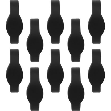 10 braccialetti RFID in silicone da 125 kHz, impermeabili IP68, ideali come badge identificativo per piscina, sauna e camera oscura.