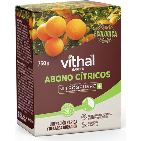 VITHAL GARDEN ABONO CITRICOS NITROSPHERE PLUS 750 g