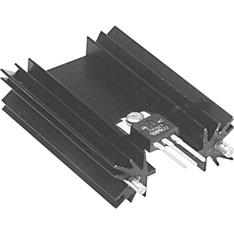 Fischer Elektronik SK 104/25,4/STS SK 104/25,4/STS Strangkühlkörper 9 K/W (L x B) 34.9 mm x 25.4 mm