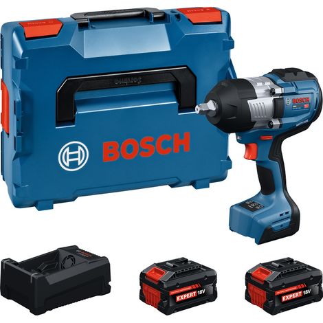 Bosch Professional Bosch Akku-Schlagschrauber GDS18V-1400, incl. 2x Akku EXBA18V-80, Ladegerät, L-BOXX (1/5)