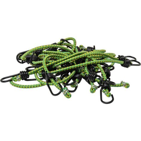 Tendeurs ø6mm-32cm 18pcs + crochets (1/4)