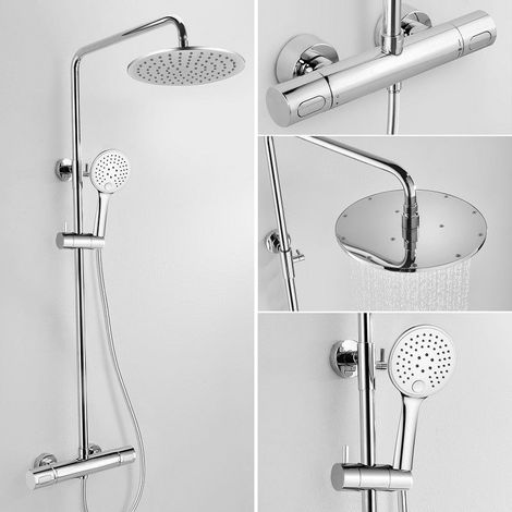 Colonne de douche thermostatique MANDA avec technologie KeepCool® (1/3)