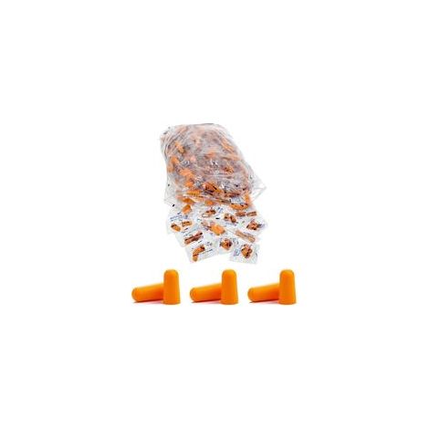 30 paires de bouchons d'oreilles, réutilisables de bouchons d'oreilles, en mousse ultra souple,Emballés individuellement,pour la suppression du bruit et le ronflement,orange