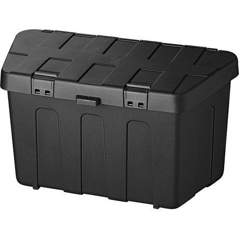 Scatola portaoggetti timone in plastica 320 x 630 x h355mm escl kit di montaggio (1/5)
