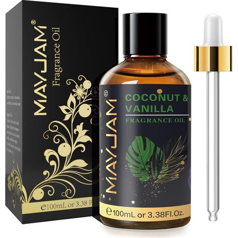 Huile Parfumée de Noix De Coco Et Vanille pour Diffuseur 100ML (1/5)