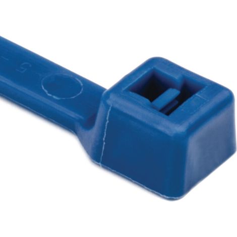 Cable tie hellermann tyton t50r-etfe-bu alta resistencia química reciclable