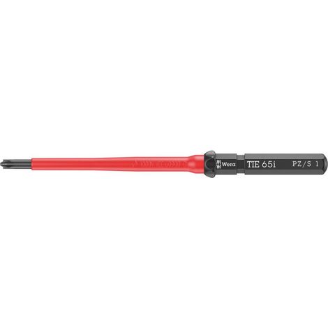 Wera Kraftform Kompakt VDE 65 i PZ/S  1 x 157 mm TIE Elektriker Plus/Minus Wechselklinge 1 mm