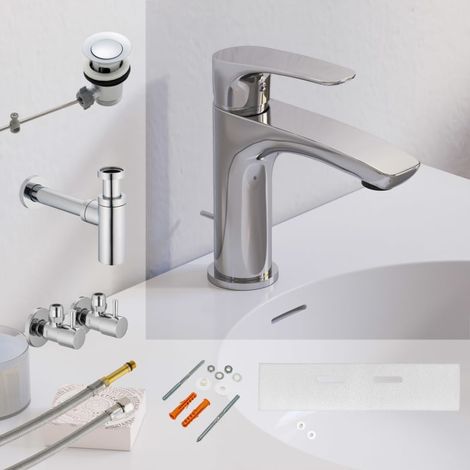 Kronenbach Rivara Montage- und Armaturenset XL für Waschtisch (1/5)