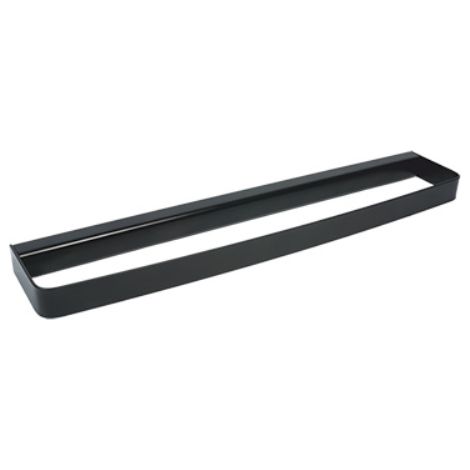 PORTA ASCIUGAMANI 45 MOD. 25 Nero cm 45 x h.2,5 x 8 METAF