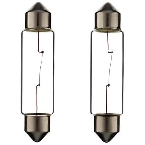 2x Ampoule SV8.5 5W 11X44 12V voiture moto scooter réparation changement éclairage