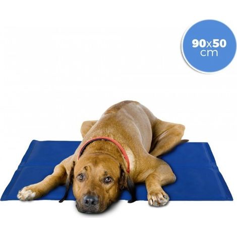 37103 Tapis rafraîchissant 90x50 cm pour chien grande taille avec gel actif (1/2)