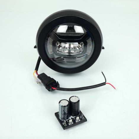 vorderes optik evok iron led für roller piaggio 80 vespa pk 1984 (1/5)