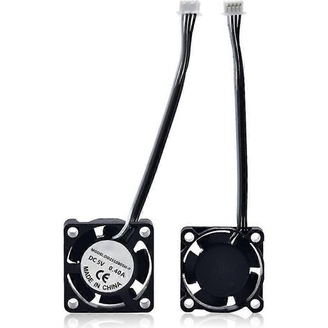 Packung mit 2 Kühlventilatoren für Bambu Lab X1 Series 2510 DC5V/0,4A, hohe Geschwindigkeit, zur Kühlung des Hotends der BambuLab X1- und X1C-Drucker. (1/5)