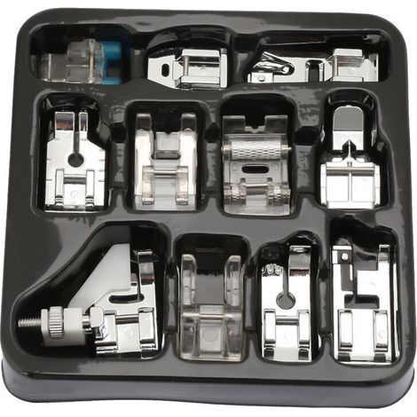 11 Pieces/Box Sewing Machine Presser Feet Household Accessories (1/5)