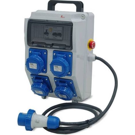 ROSI 2240E-PF QUADRO ELETTRICO 4P CE 220V PULS EMER