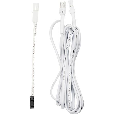 Anschlusskabel für LED-Band 6mm/12V weiß 2m NEXUS-Clip-Verbindung (1/5)